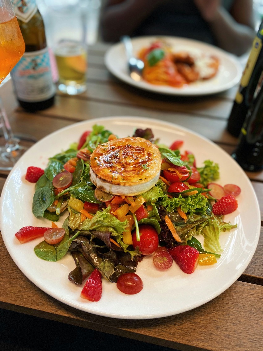 Een lichte salade